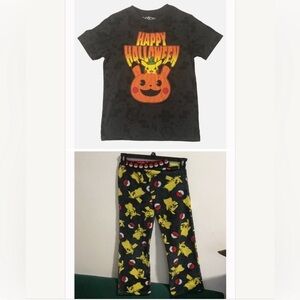 Pokemon Halloween Kids Pj Set